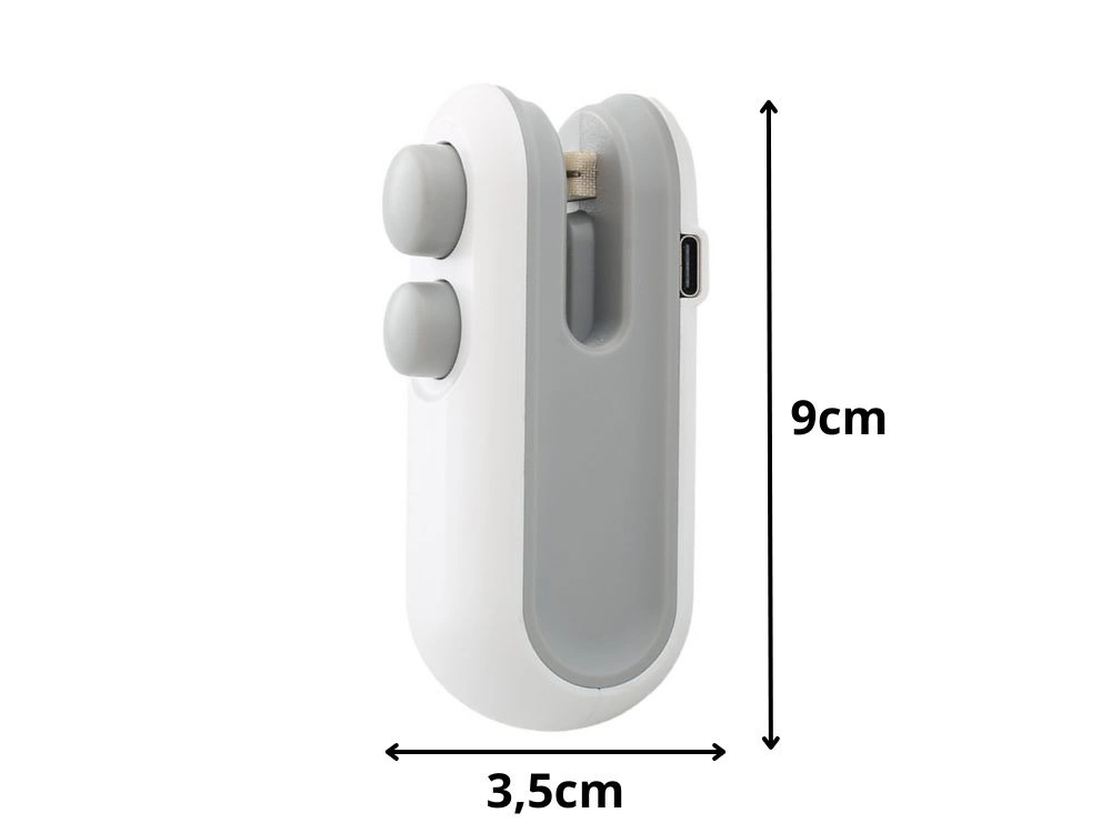 Zgrzewarka / otwieracz do folii 2w1 — bezprzewodowa USB z magnesem