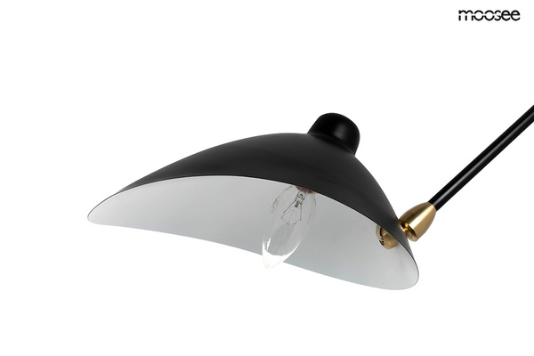 MOOSEE lampa ścienna RAVEN  - aluminium, stal węglowa