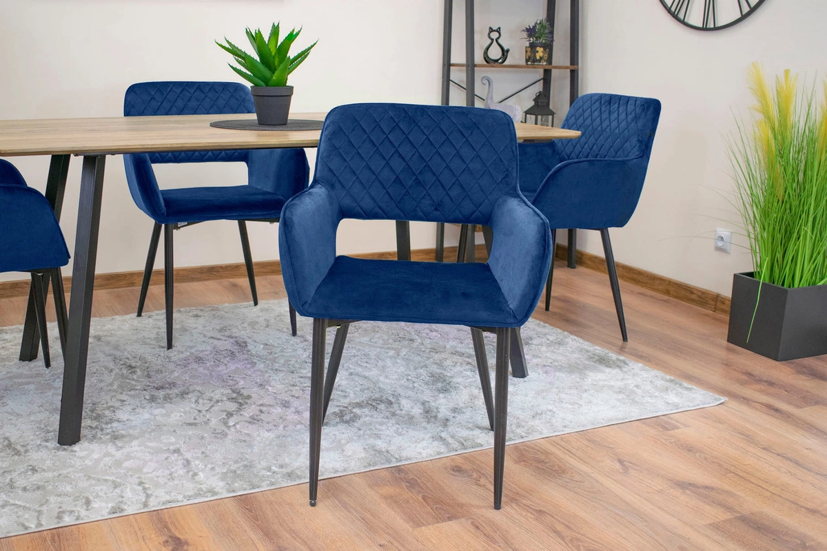 Taboret KORFU - biały x 3