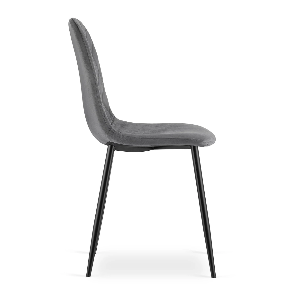 Zestaw stół prostokątny ADRIA 120x80 biały + 4 krzesła OSAKA czarne