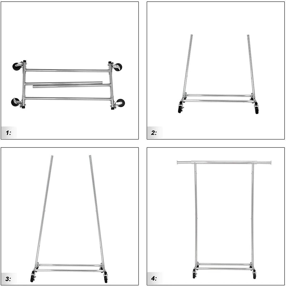 Wieszak na Ubrania na Kółkach - HSR13S