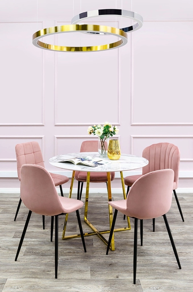 Lampa wisząca RING 80 srebrna - LED, stal polerowana