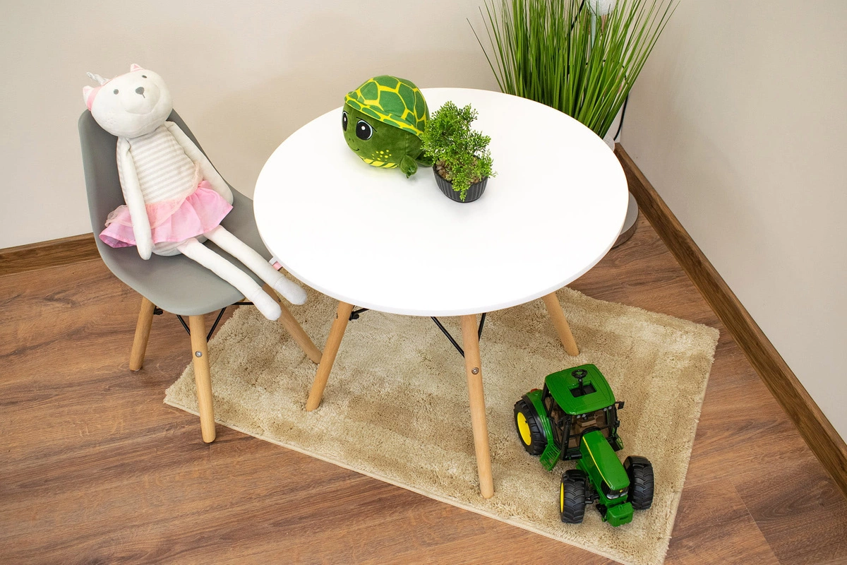 Krzesło ZUBI - szare x 1