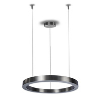 Lampa wisząca CIRCLE 60 LED nikiel szczotkowany 60 cm