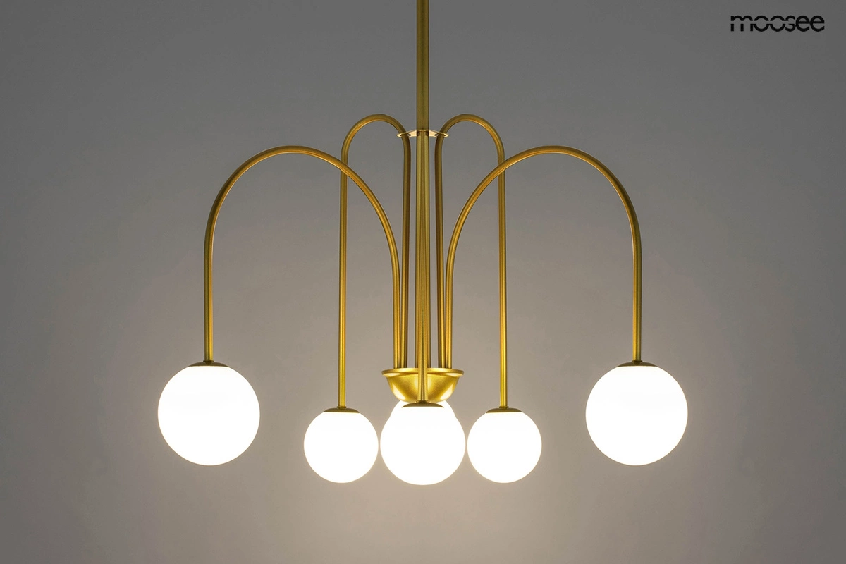 MOOSEE lampa wisząca NERI złota