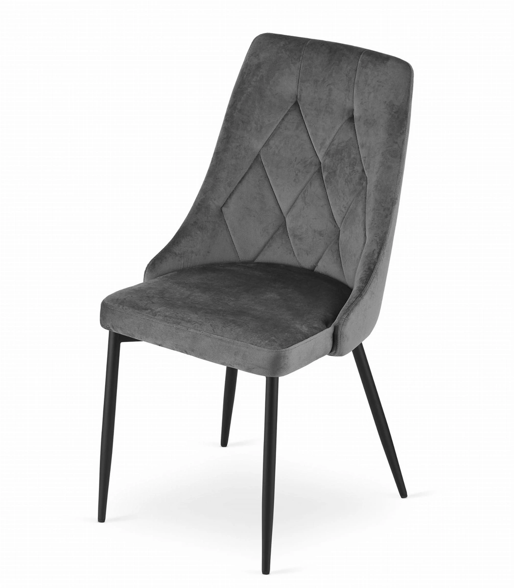 Zestaw stół okrągły TODI 80cm biały + 4 krzesła MARK białe