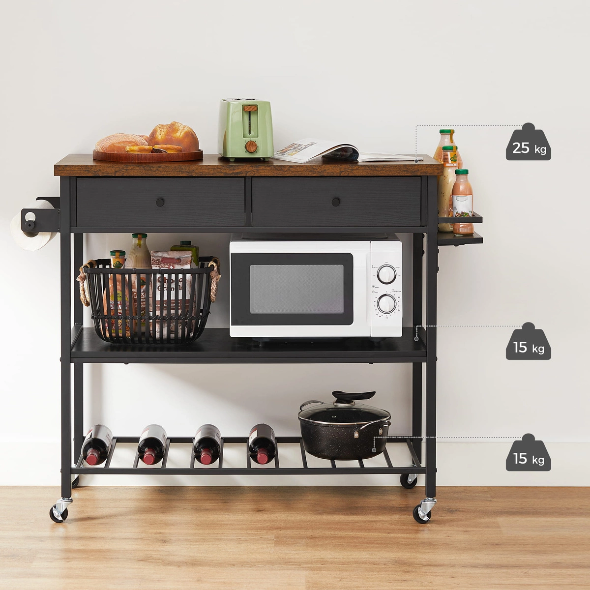 Biurko Komputerowe - sonoma - LWD073B11