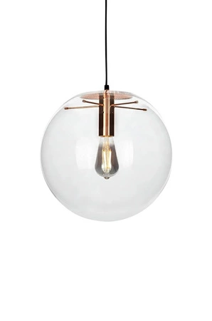 Lampa wisząca SANDRA 20 miedziana - szkło, metal