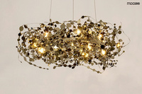MOOSEE lampa wisząca MONETE 60 chrom