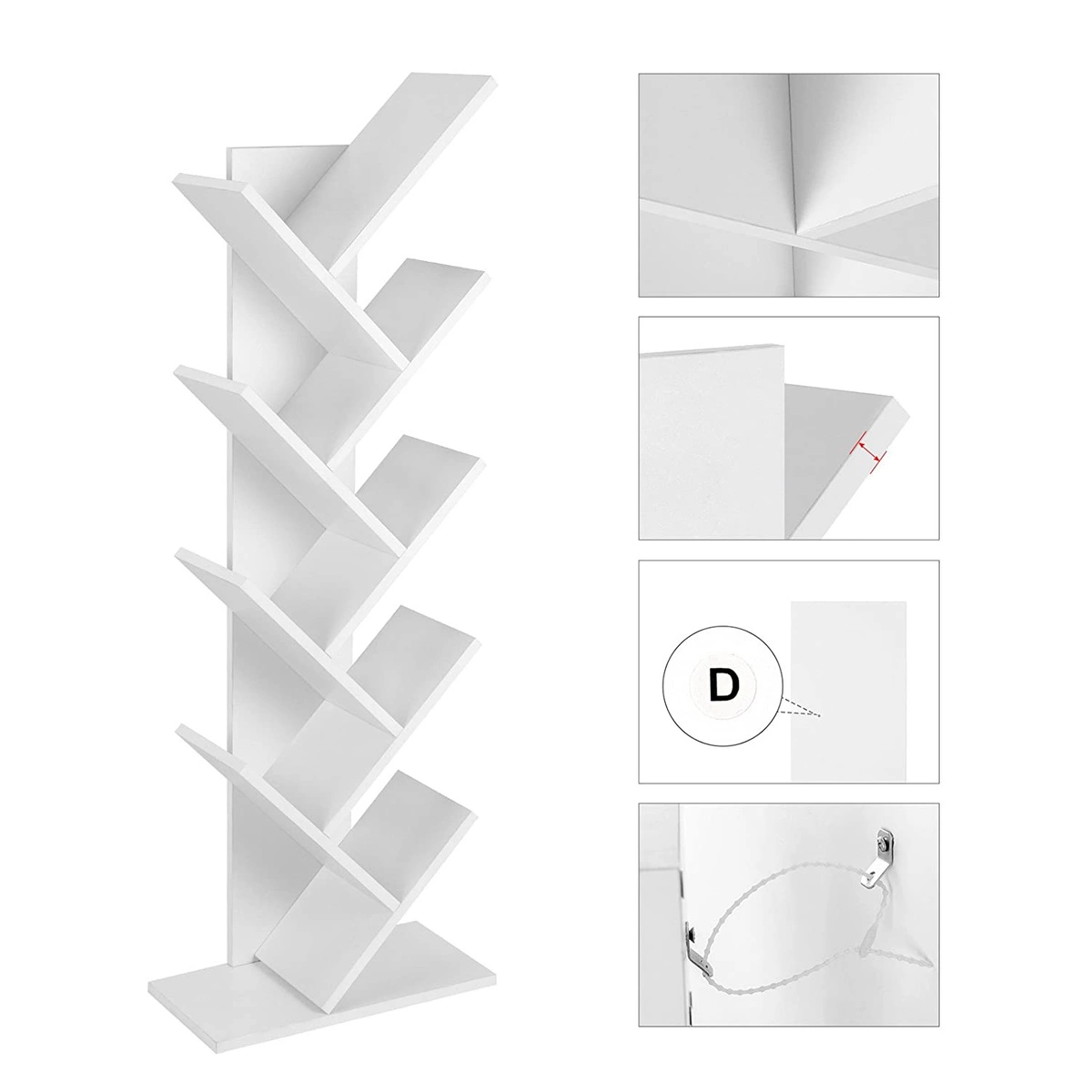 Regał Półka na Książki - LBC11WTV1