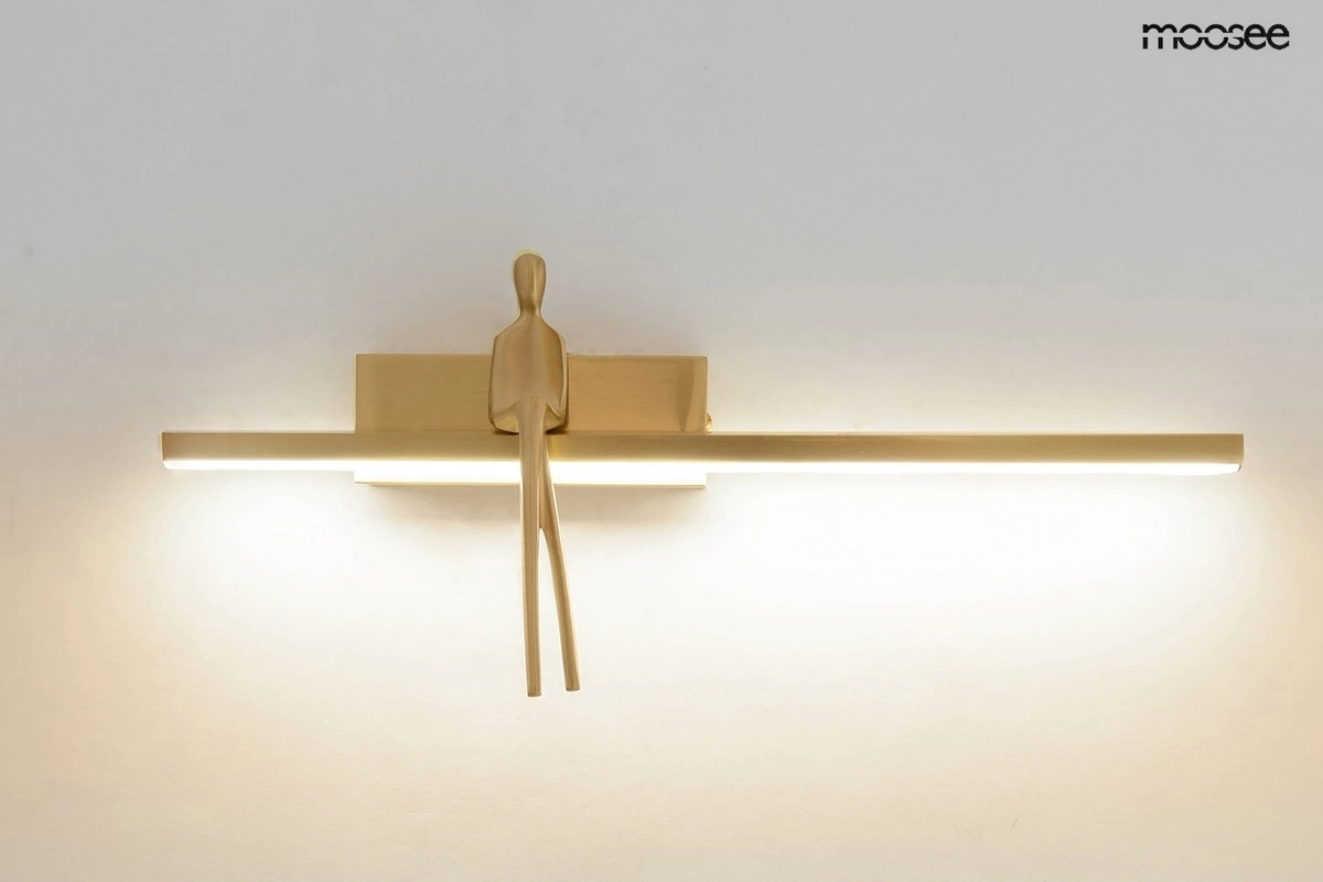 MOOSEE lampa ścienna BOY złota