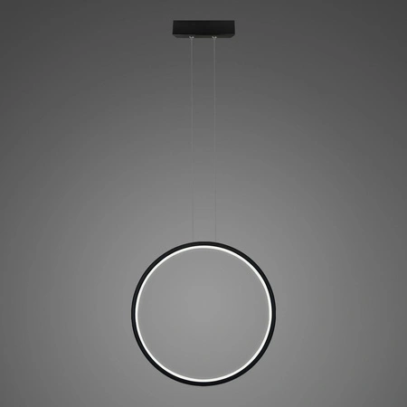 Lampa wisząca Ledowe Okręgi No.1 X 40cm 3k 22W czarny