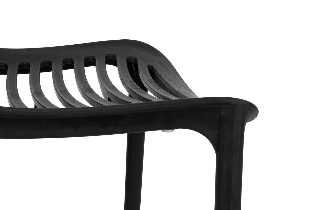 Krzesło SUNNY czarne - polipropylen