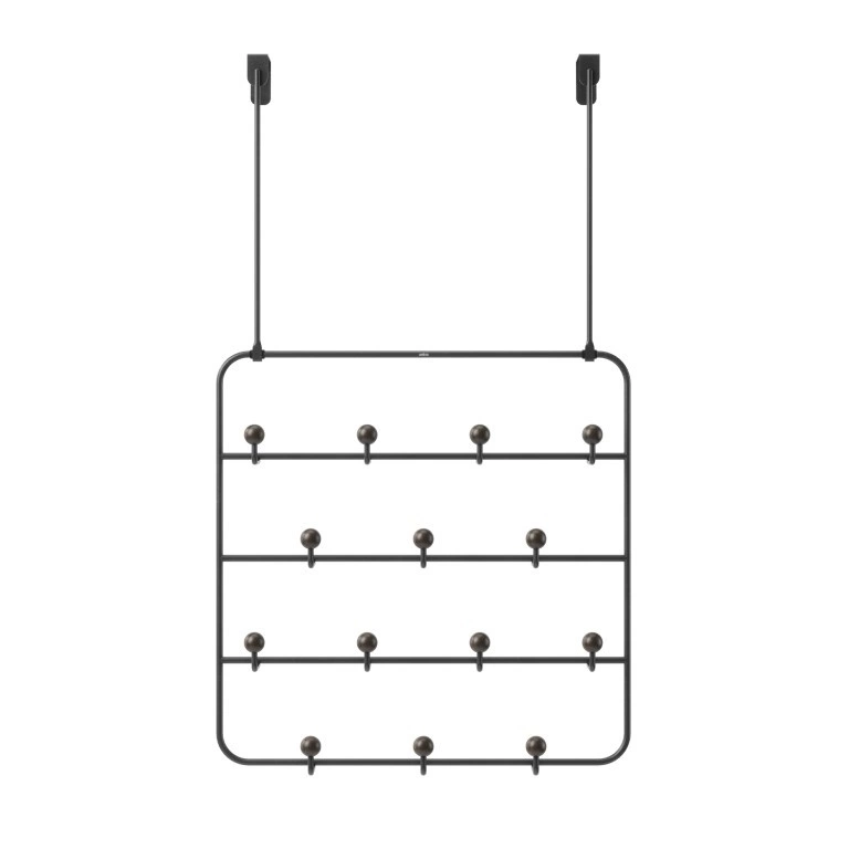 UMBRA wieszak ścienny ESTIQUE czarny orzech
