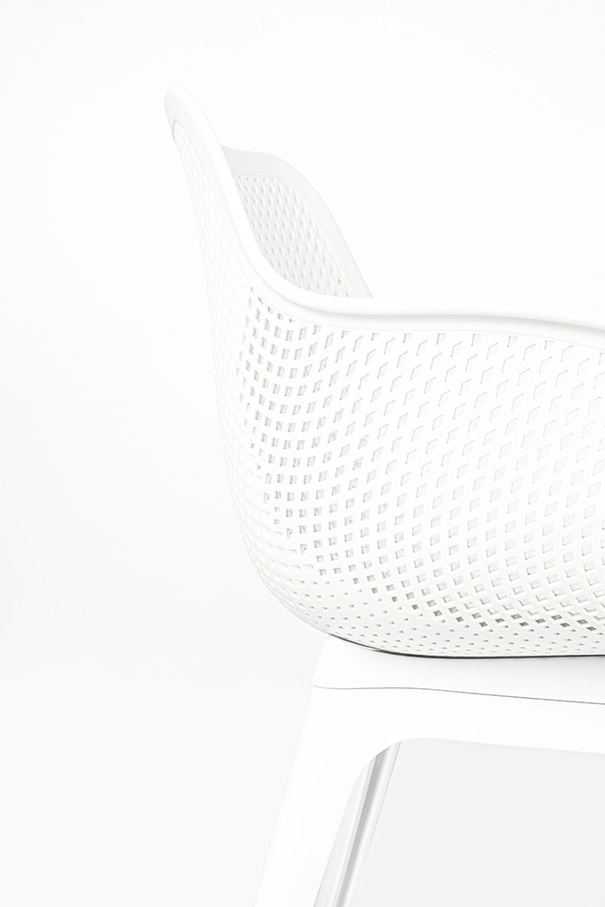 Krzesło LANDI białe - polipropylen