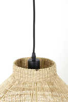 Lampa wisząca Latika 45x30 cm naturalna