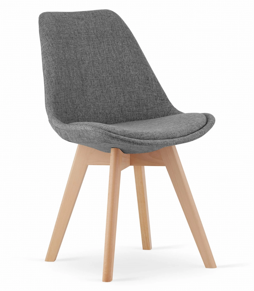 Zestaw stół prostokątny ADRIA 120x80 czarny + 4 krzesła OSAKA czarne