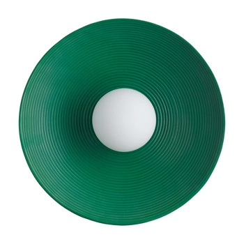 Lampa ścienna ILUSIONI zielona 26 cm
