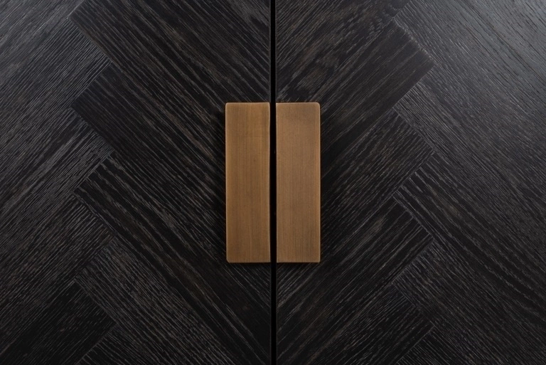 RICHMOND szafka RTV BLACKBONE BRASS