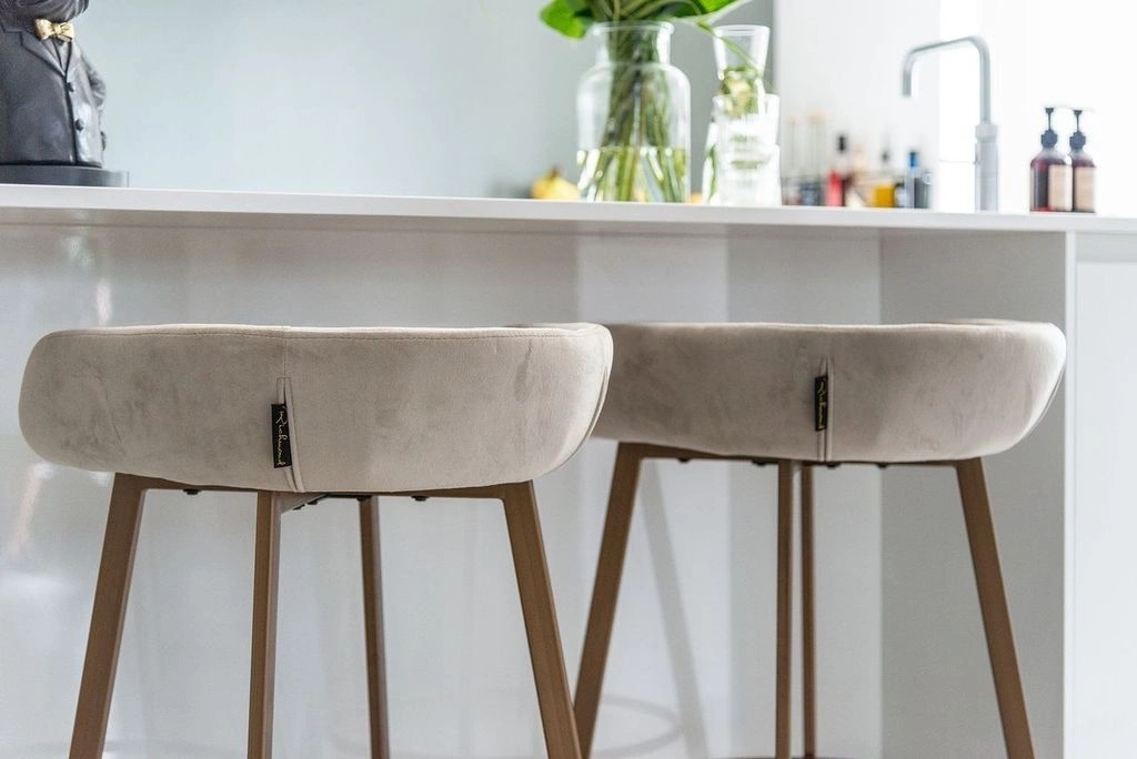 RICHMOND zestaw krzeseł barowych CRESSIDA LOW - 2 sztuki