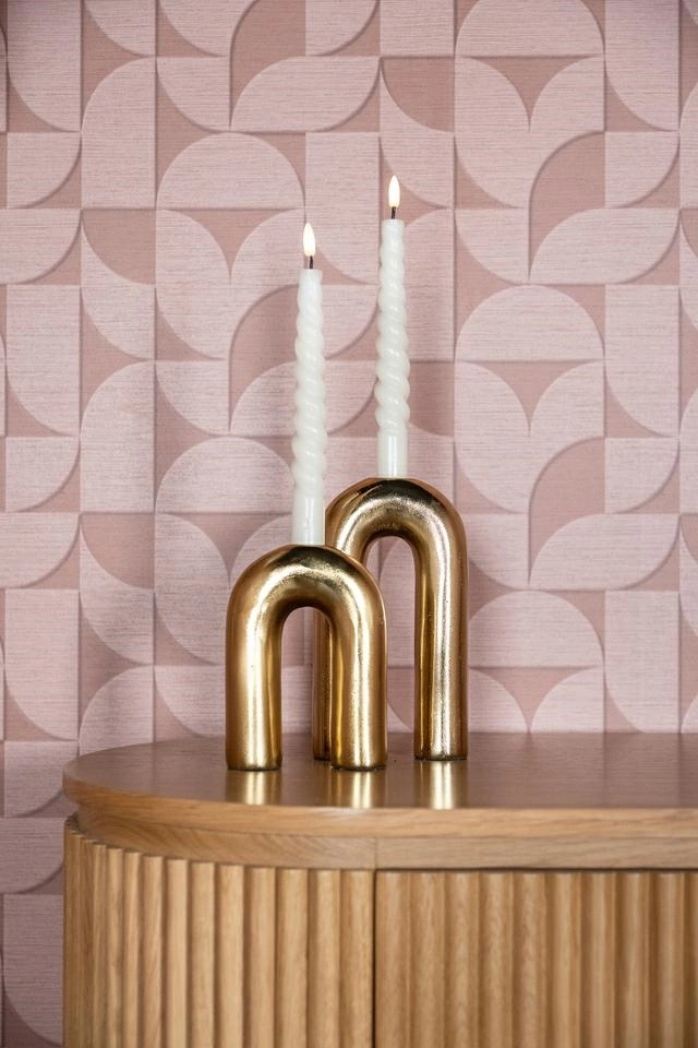 RICHMOND świecznik ROWIN L złoty