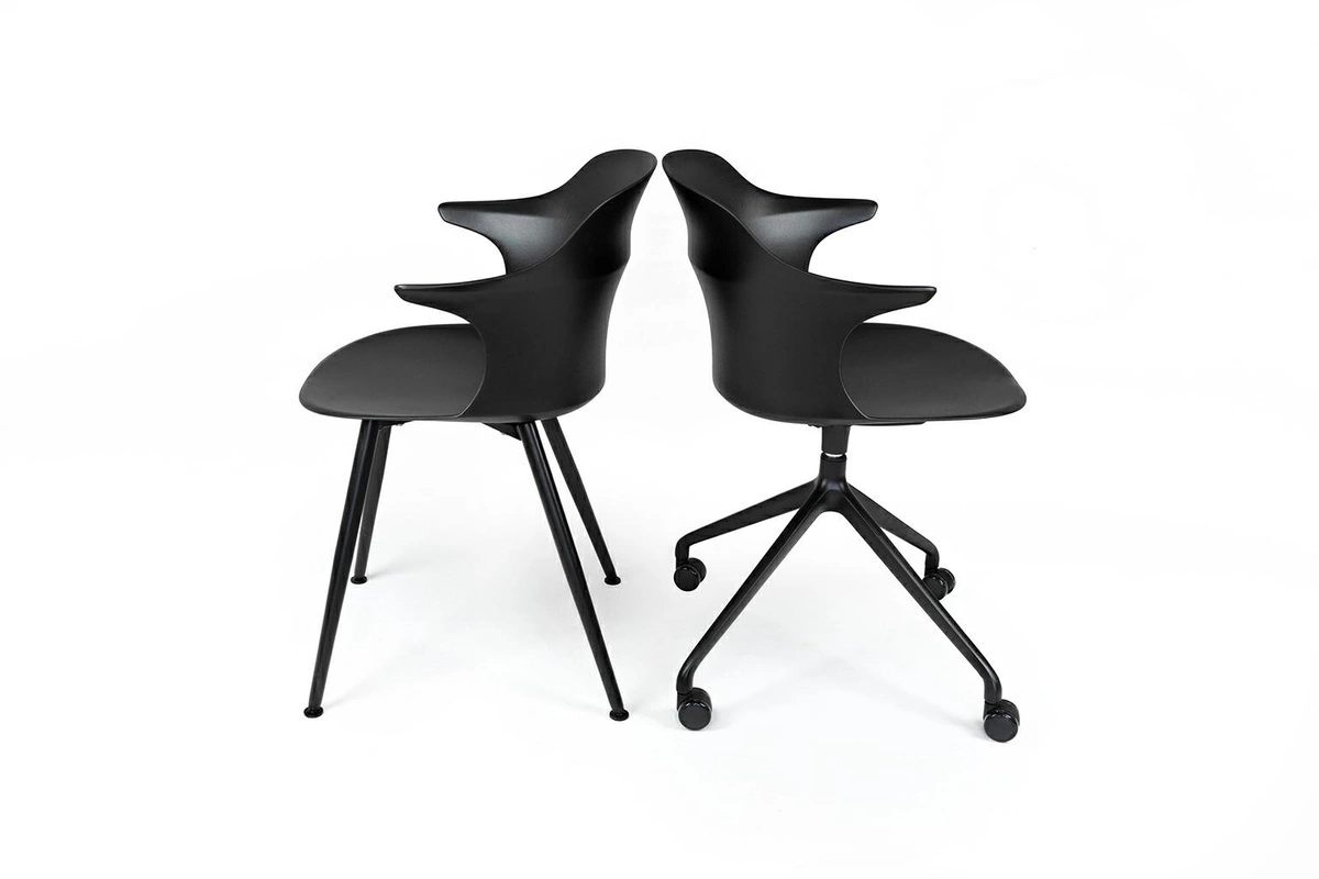 Krzesło biurowe obrotowe BRAZO czarne