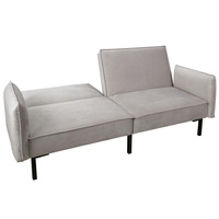 Sofa rozkładana Canif Velvet szara