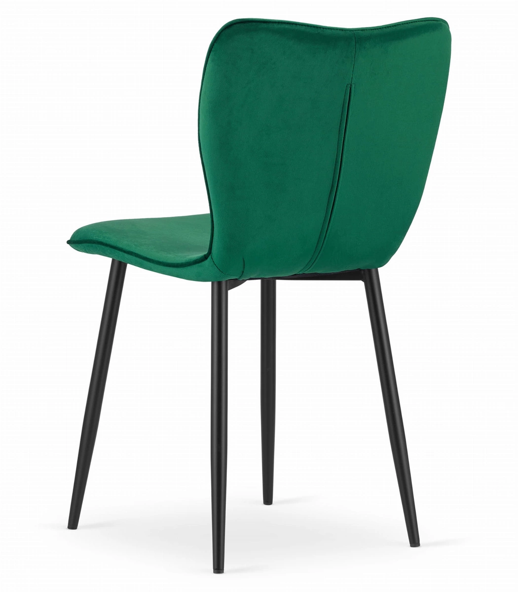 Zestaw stół okrągły TODI 100 biały + 4 krzesła OSAKA szare