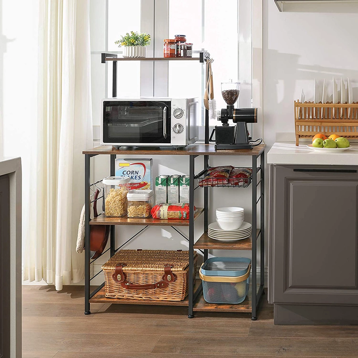 Krzesło LUGO - aksamit srebrno-szary / nogi czarne x 2