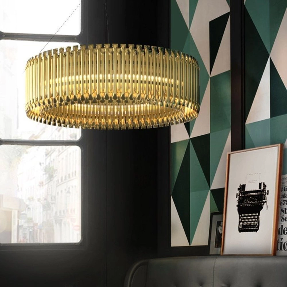 Lampa wisząca MODULAR złota 93 cm