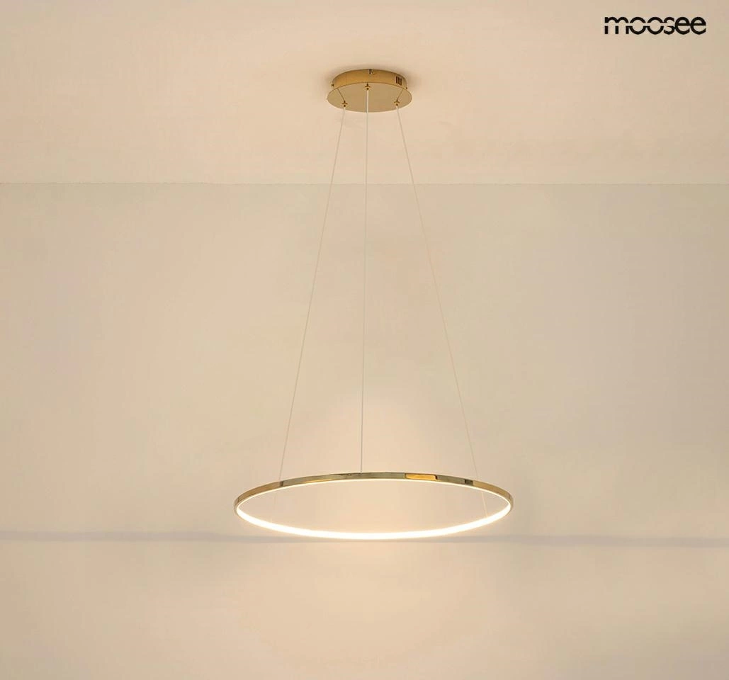 MOOSEE lampa wisząca RING SLIM 40 złota