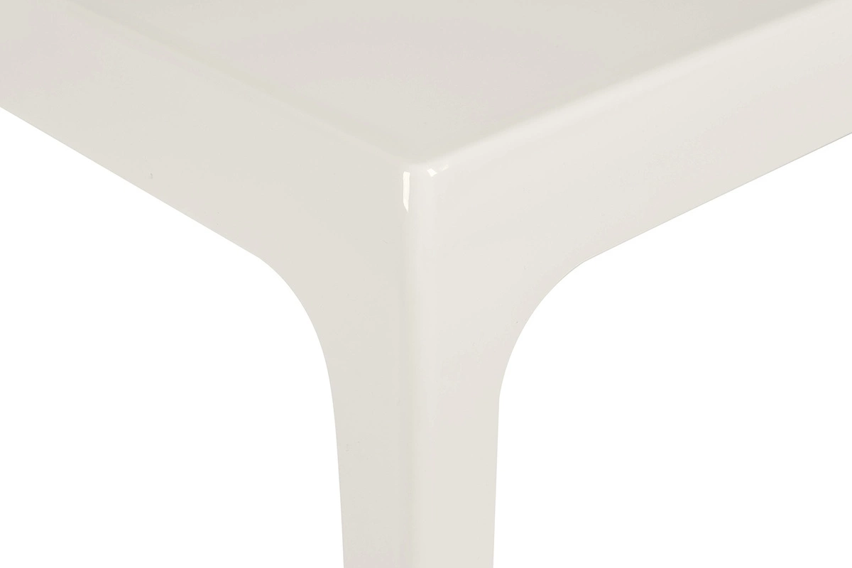 Stolik GHOST beżowy - poliwęglan