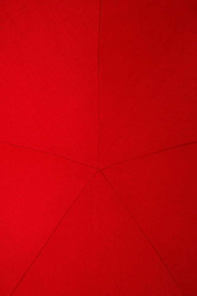 Fotel BALL BLACK czerwony