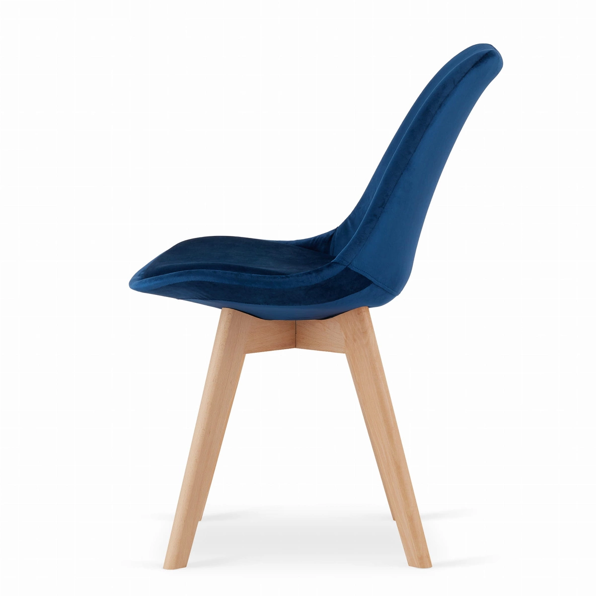 Zestaw stół prostokątny TESSA 120x60 dąb + 4 krzesła OSAKA czarne