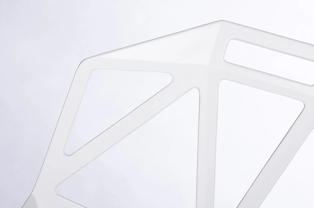 Krzesło SPLIT PREMIUM białe - aluminium, nogi białe