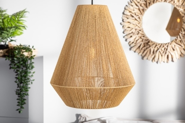 INVICTA lampa wisząca PURE NATURE II - papier, rattan