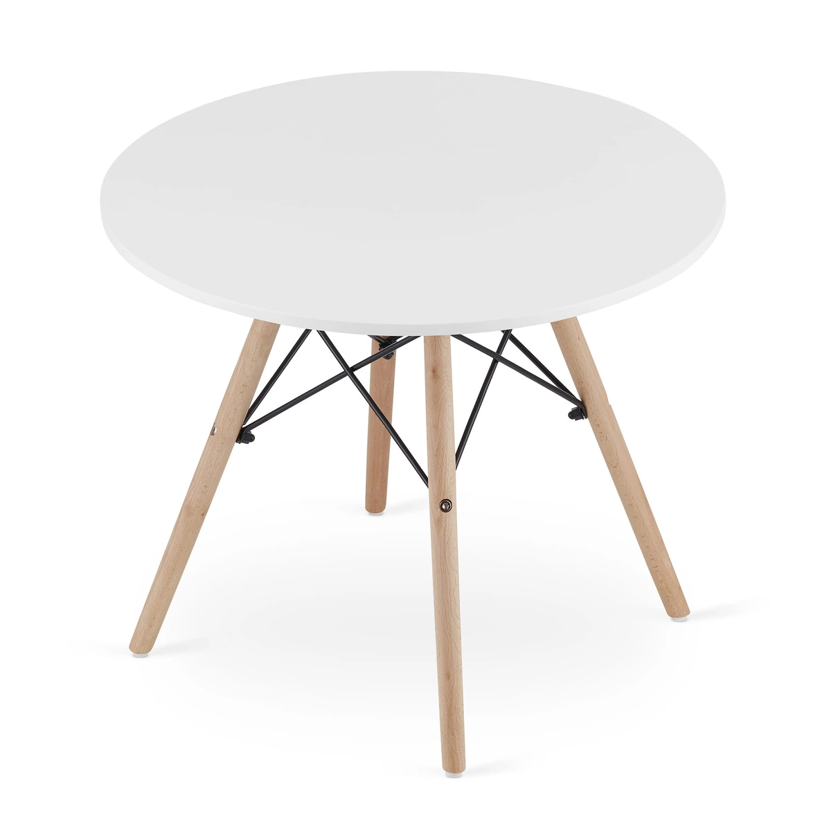 Stolik MAKSI Okrągły 60cm - biały