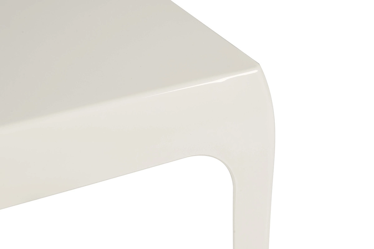 Stolik GHOST beżowy - poliwęglan