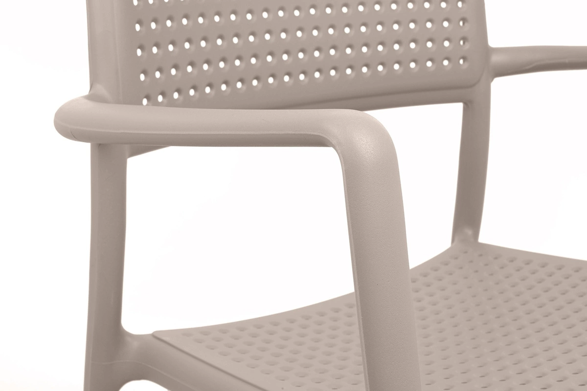 Krzesło SPARK brązowe coffee - polipropylen