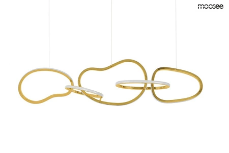 MOOSEE lampa wisząca JAZZ 5 złota