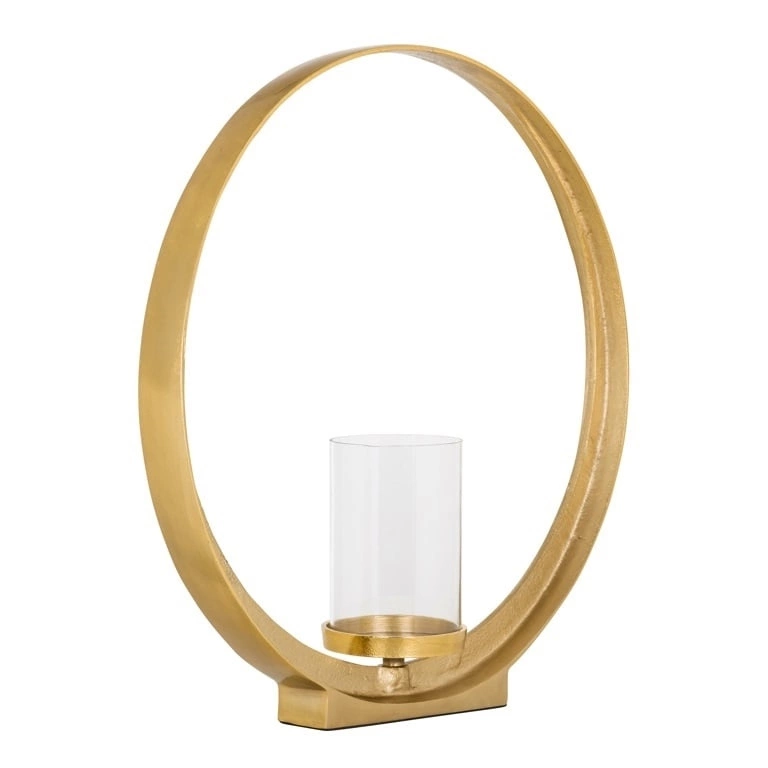 RICHMOND świecznik RUAN L złoty