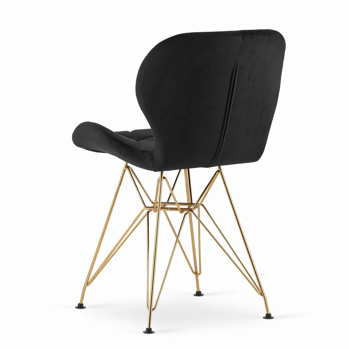 Zestaw stół kwadratowy 80x80 dąb sonoma + 4 krzesła OSAKA białe