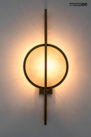 MOOSEE lampa ścienna TROYA złota