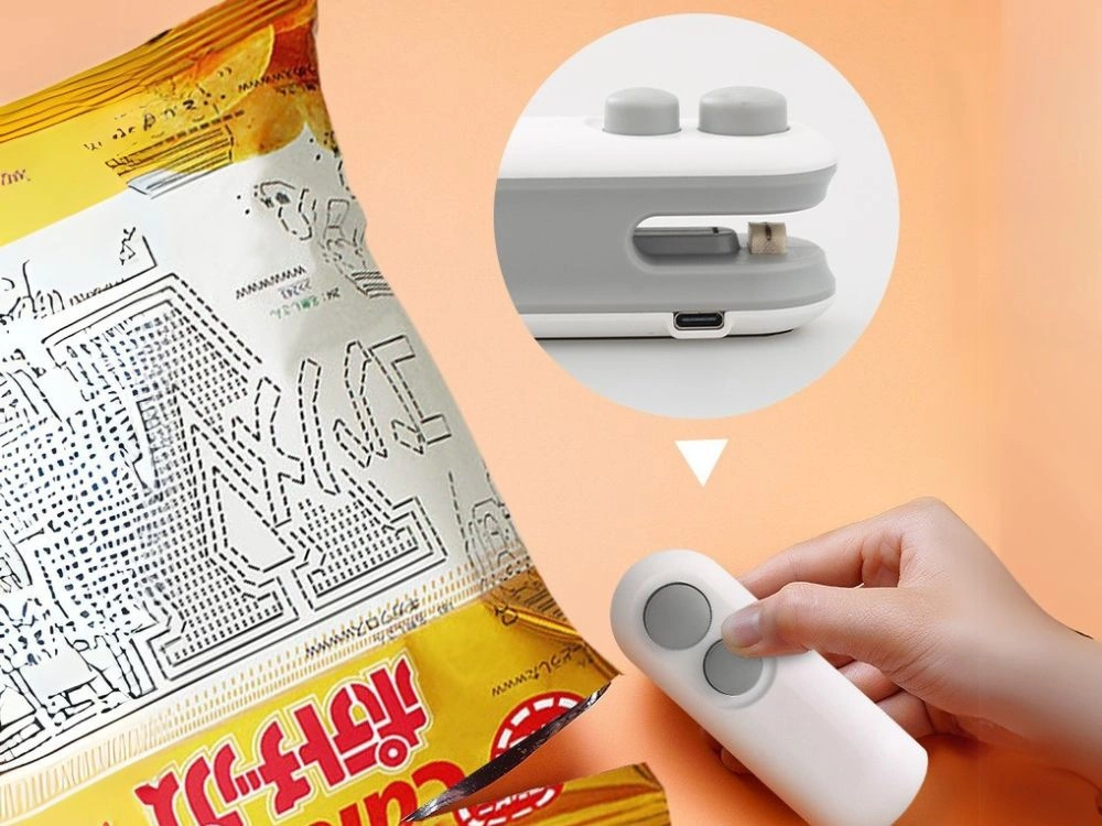 Zgrzewarka / otwieracz do folii 2w1 — bezprzewodowa USB z magnesem